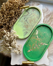 Load image into Gallery viewer, Jesmonite Trinket Oval Tray