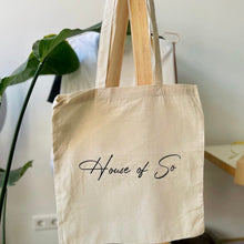 Load image into Gallery viewer, Our tote bag is made of eco-friendly material. Breathable cotton, very lightweight and practical for everyday use such as shopping, grocery, school, and work. size 37x42.
